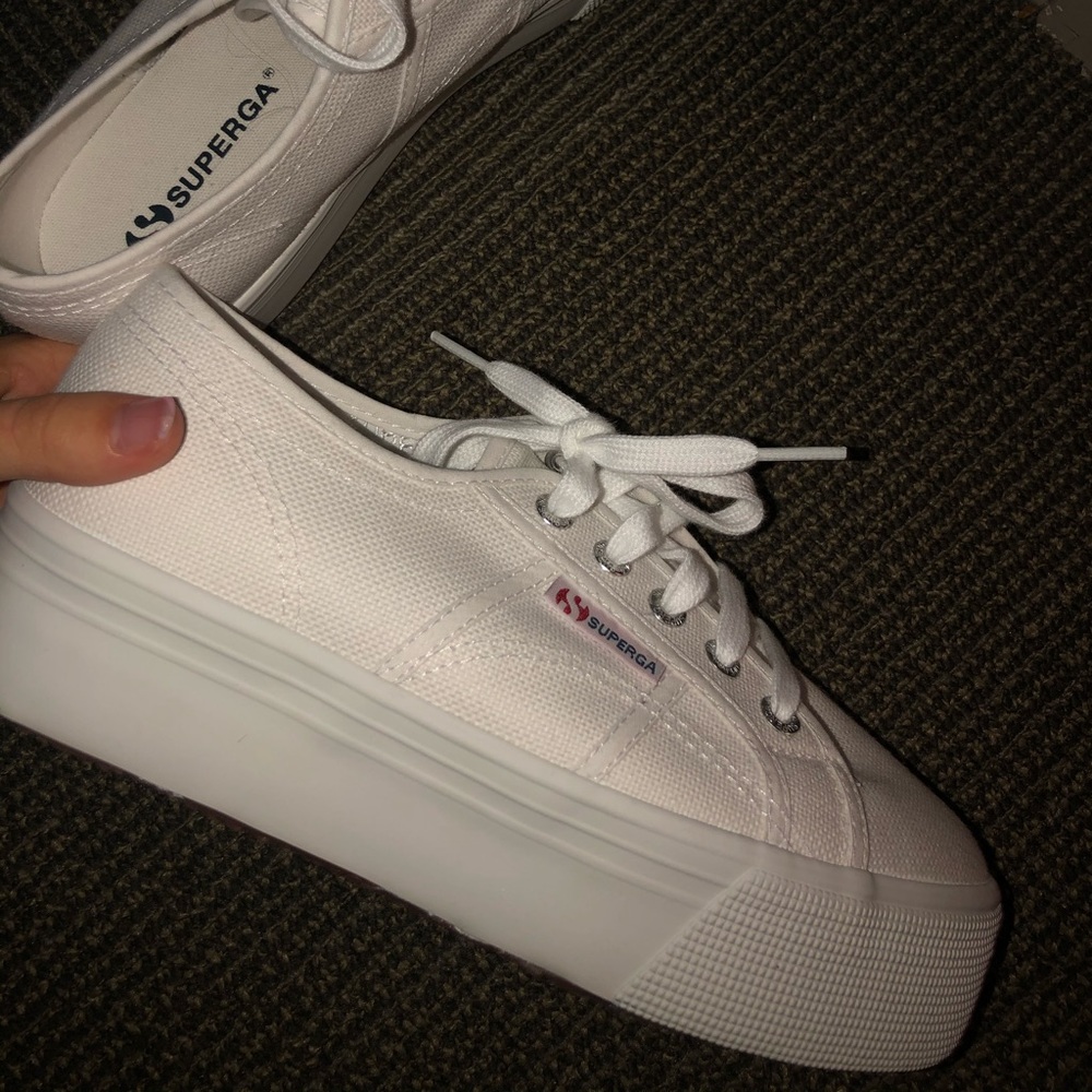 Superga platform sneakers